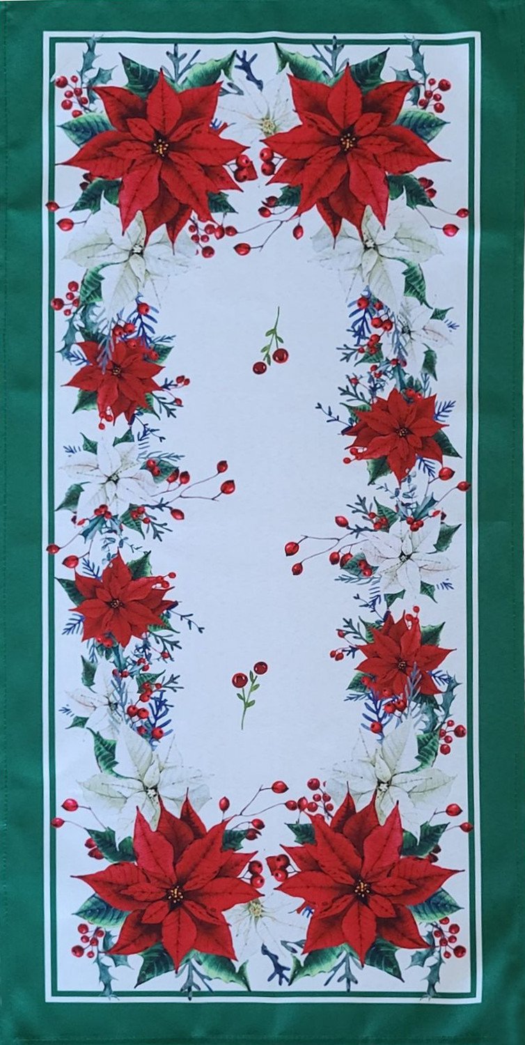 Vánoční ubrus - běhoun na stůl STAR OF BETLEHEM 50x100 cm Mybesthome