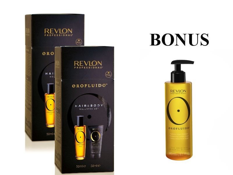 AKCE: 2x Orofluido Set Elixir + Body Cream -