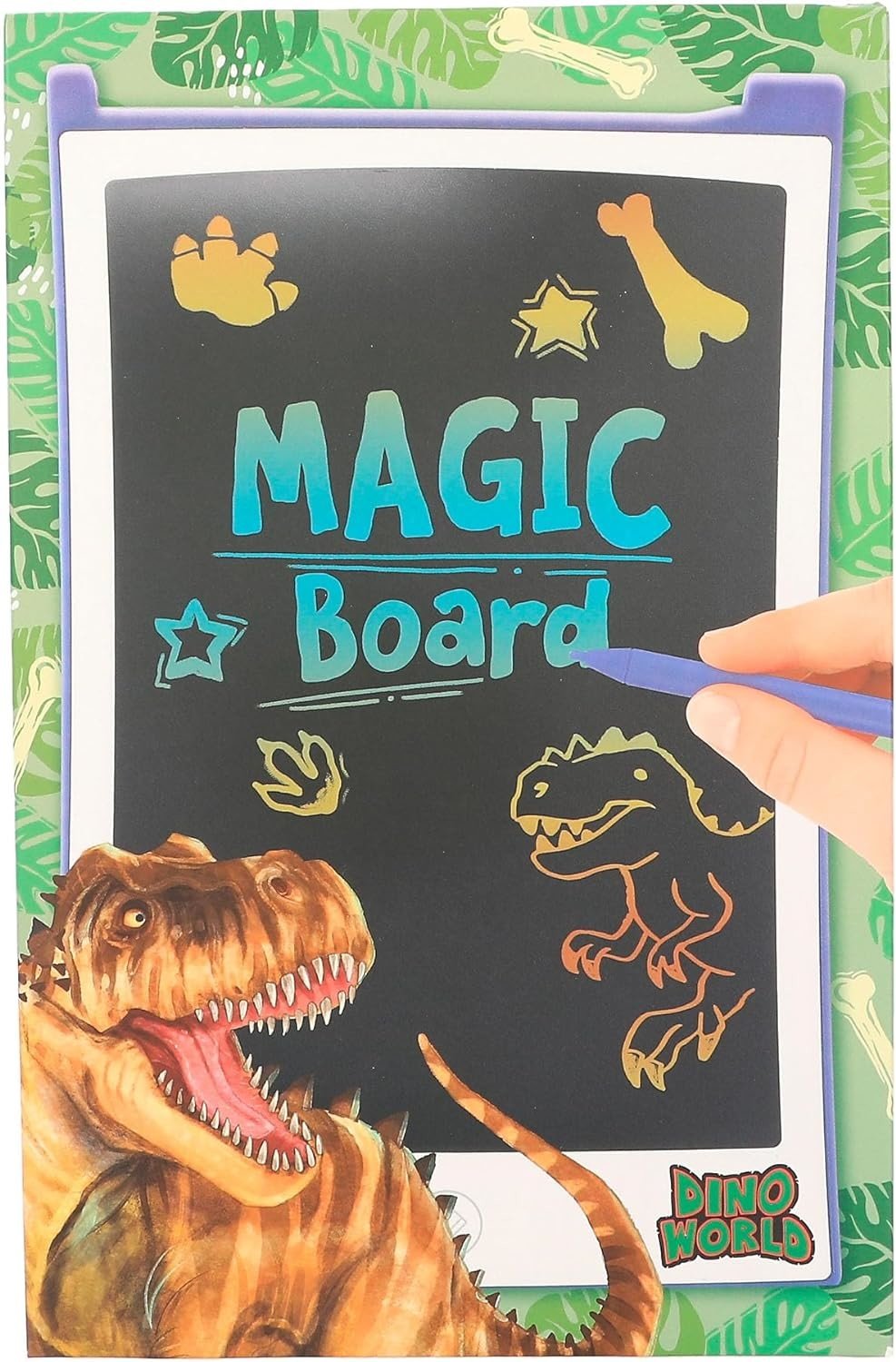 Dino World, 3498985, Magic board, magická kreslící LCD tabulka, 1 ks