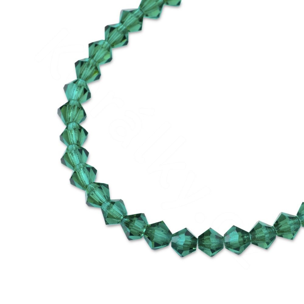PRECIOSA a.s. Preciosa MC perle Rondelle 3mm Emerald - 120 ks