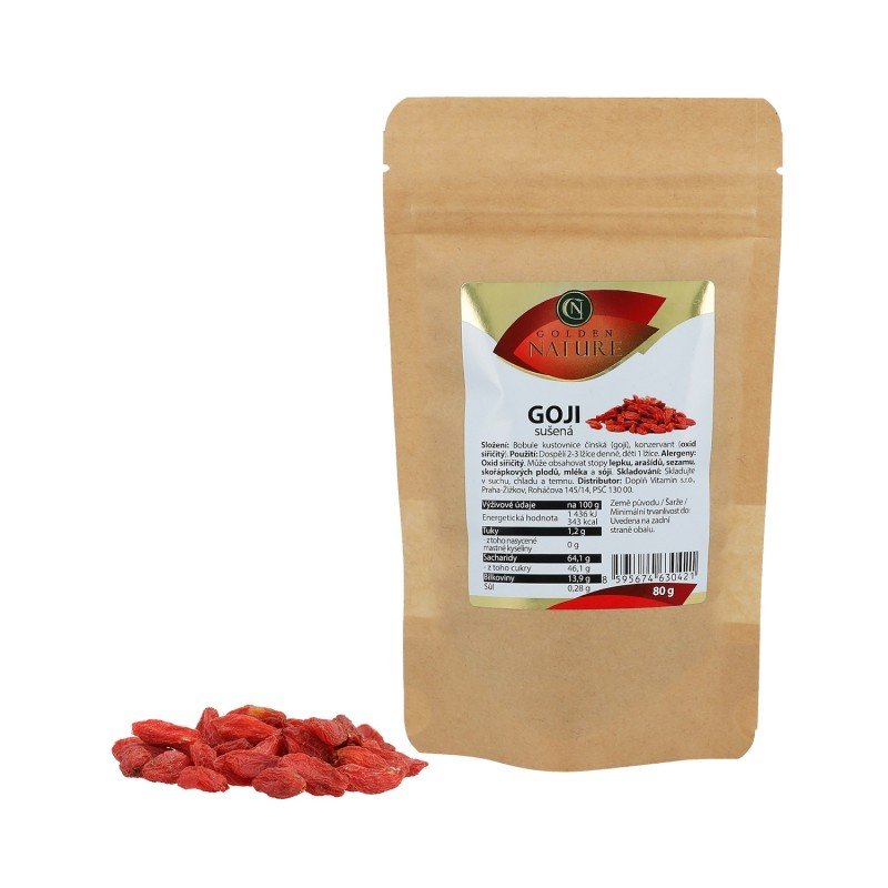 Golden Nature Goji 80g - Golden Nature