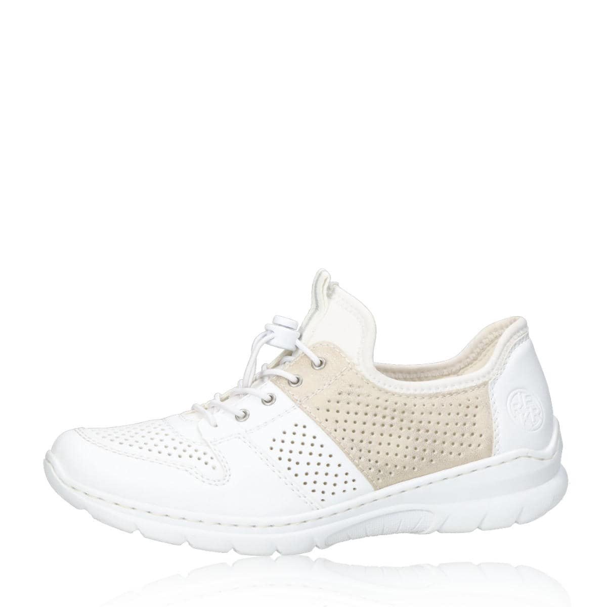 Rieker dámské stylové tenisky - bílé - 36