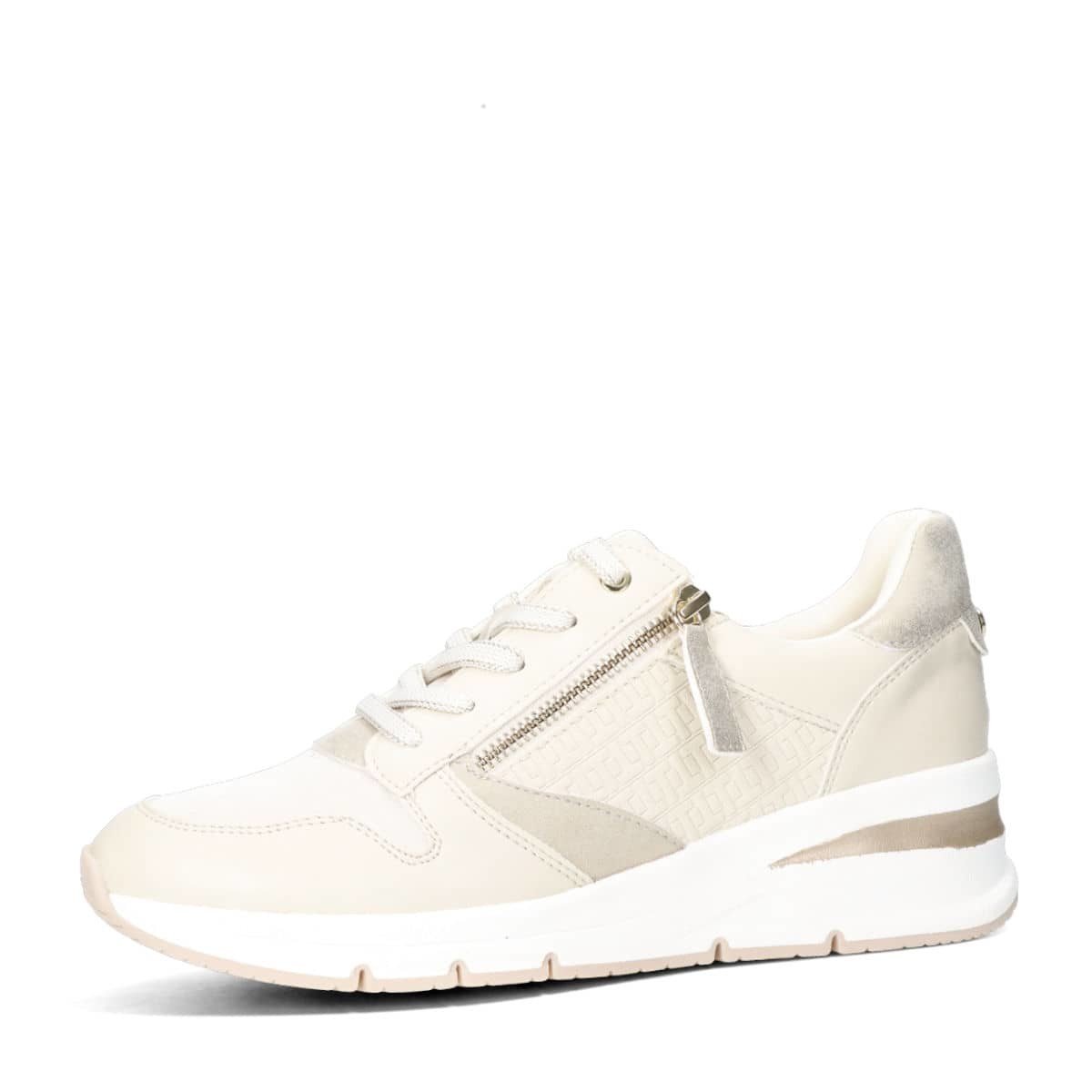 Tamaris dámské stylové tenisky - béžové - 36