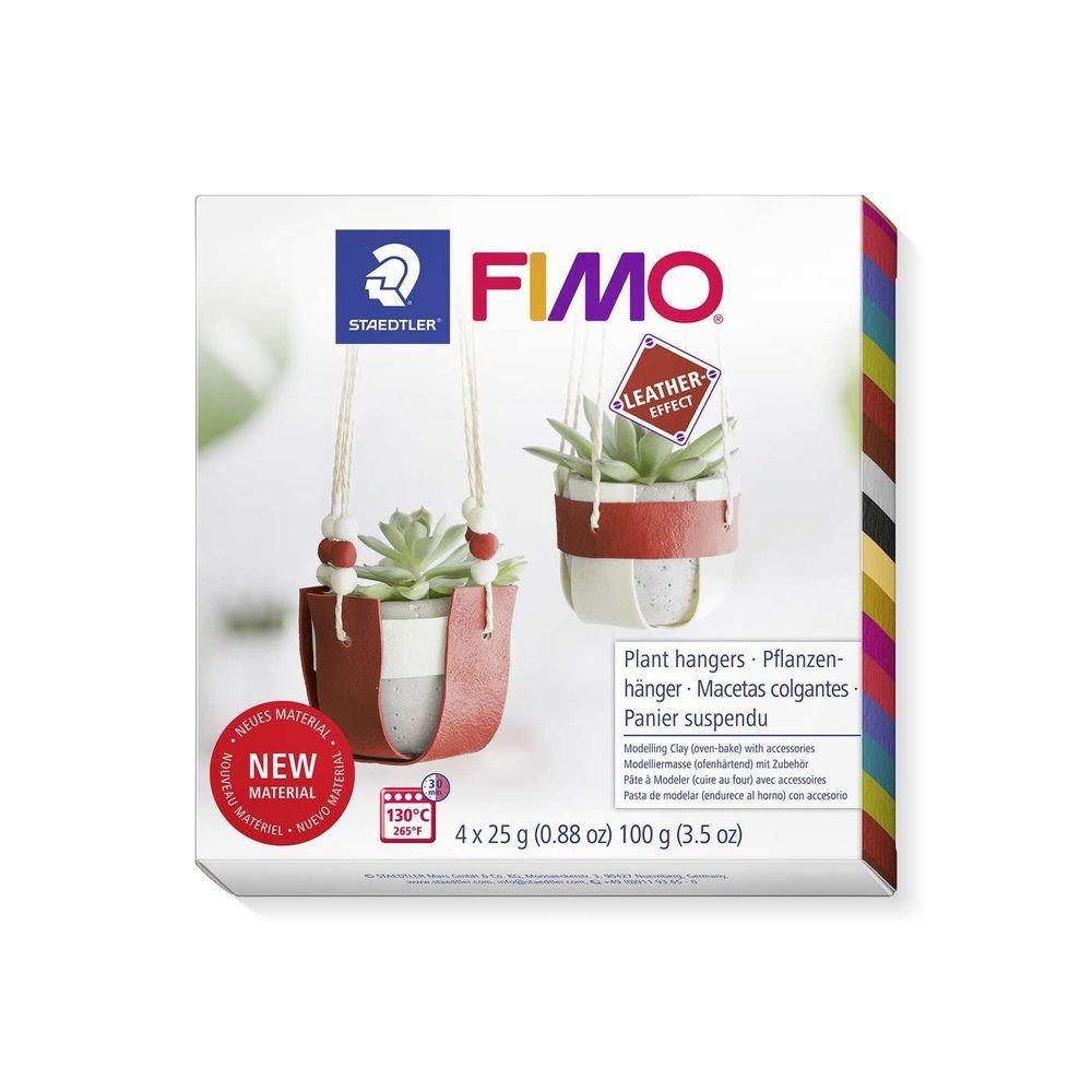 Staedtler FIMO sada Leather DIY Květináč na zavěšení - 1 ks