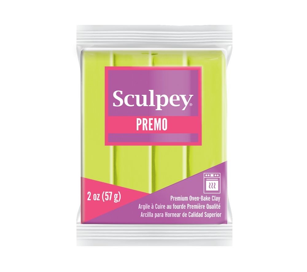 Sculpey PREMO wasabi zelená - 1 ks