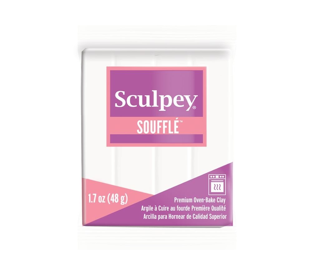 Sculpey SOUFFLÉ Igloo bílá - 1 ks