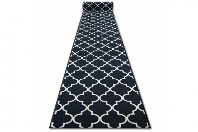 Protiskluzový běhoun Maroko černý TRELLIS 30350