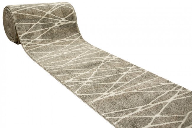 Běhoun LARA E54A_FTA63 strukturální - béžový / krémový