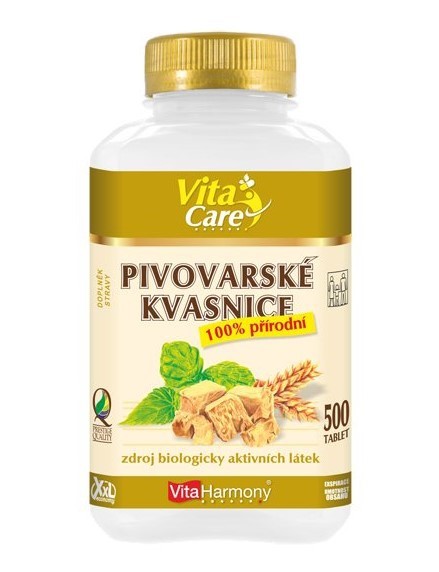 VitaHarmony Pivovarské kvasnice (500 tbl.) - Vitaharmony