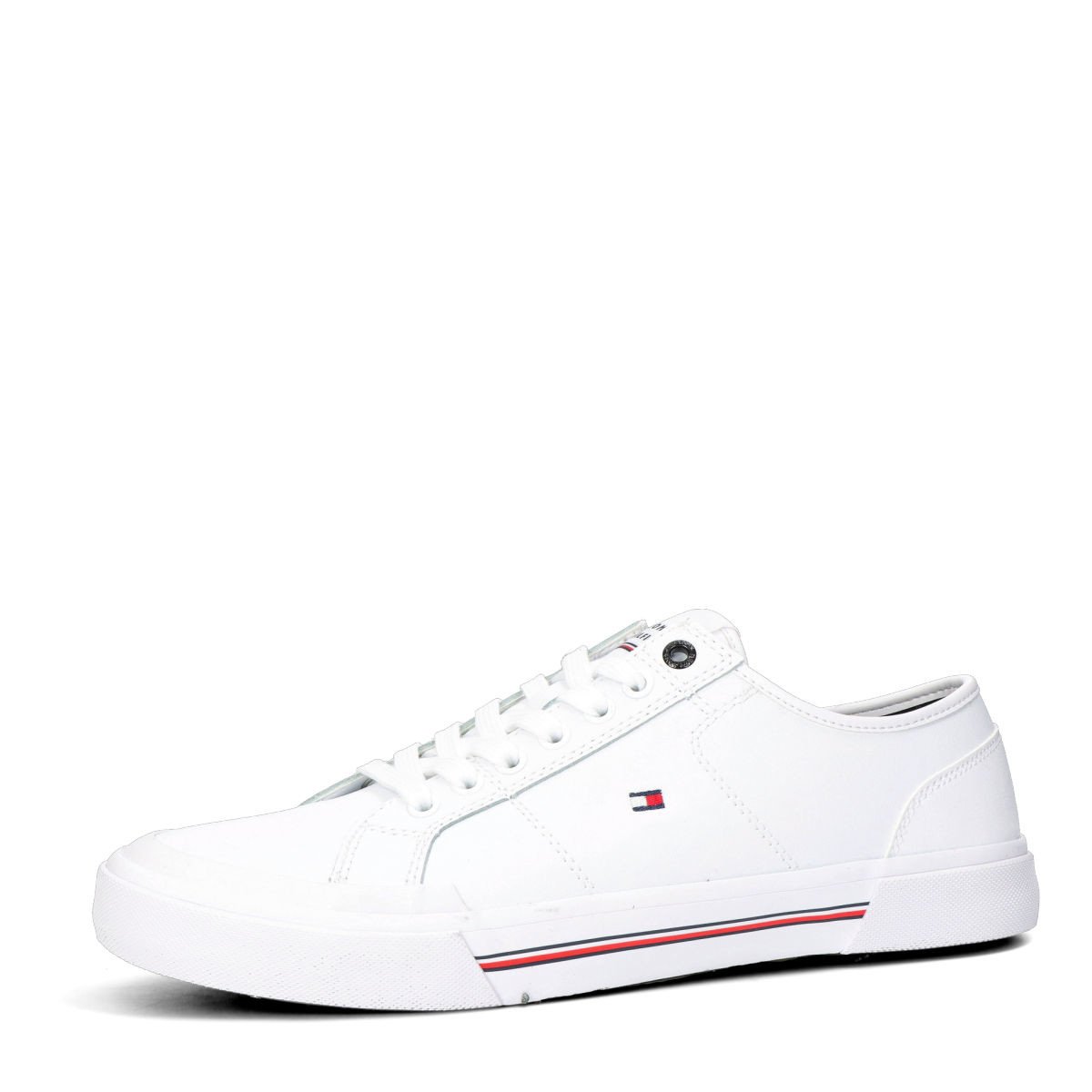 Tommy Hilfiger pánské kožené tenisky - bílé - 40