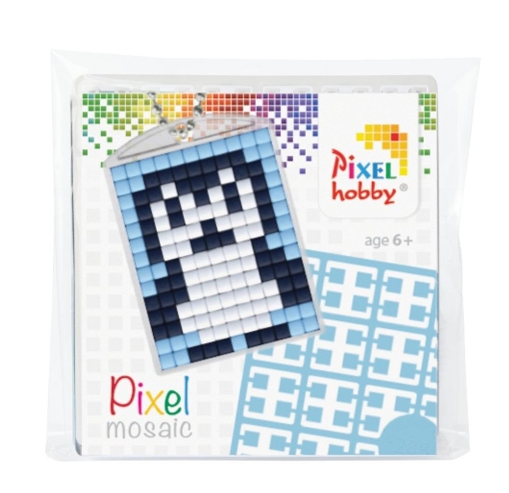 Pixelhobby Pixel klíčenka tučňák nebo lední mědvěd - 1 ks