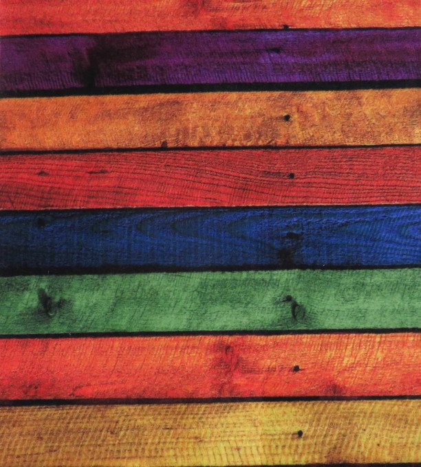 Protiskluzový běhoun Desky barevné HD