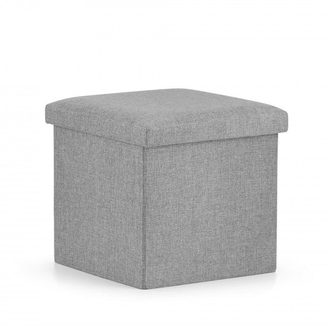 Skládací taburetka šedá M šedá