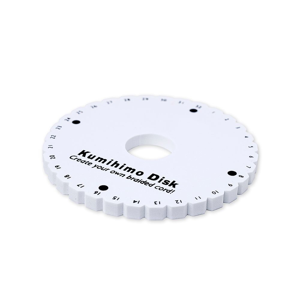Kulatý Kumihimo disk 15cm - 1 ks