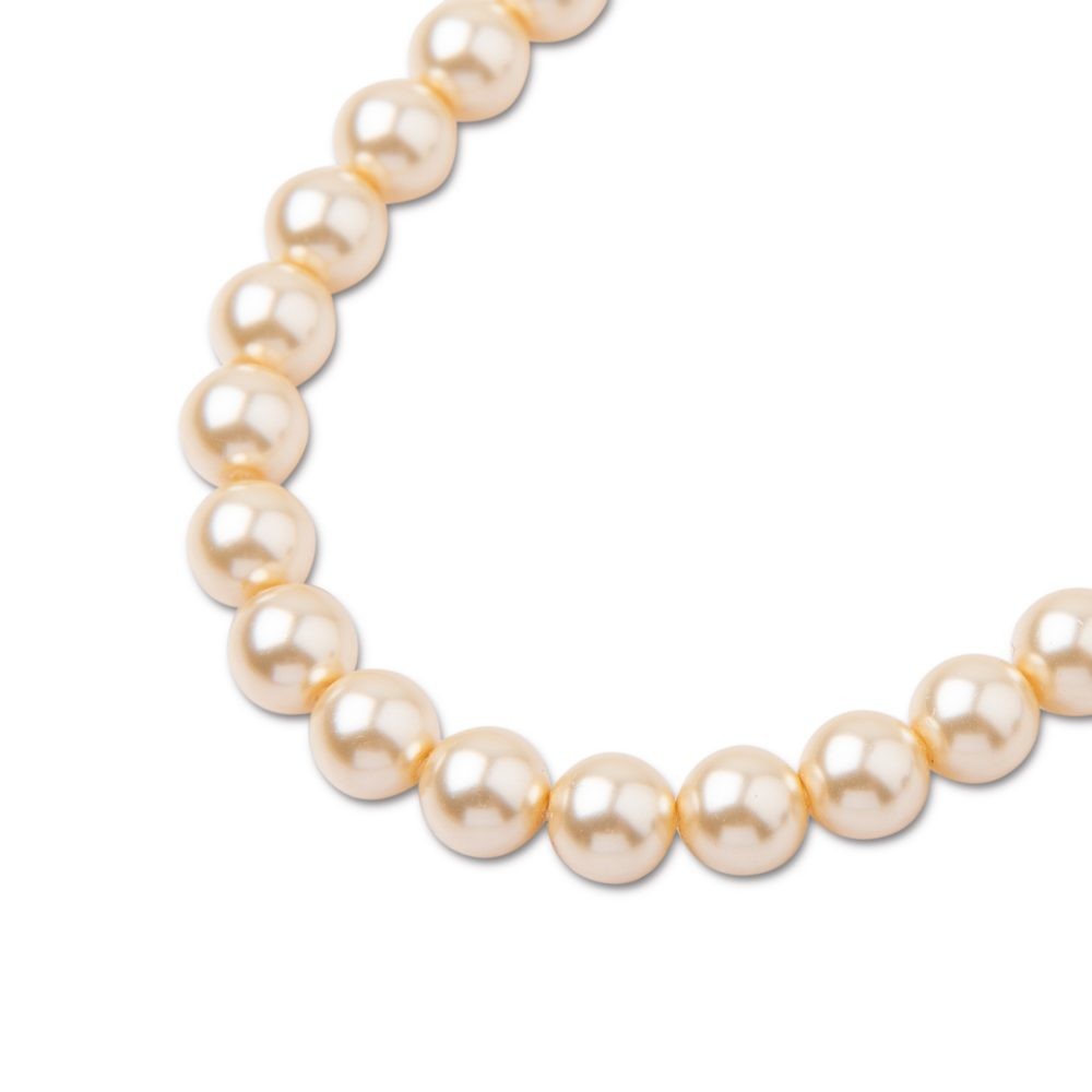 PRECIOSA a.s. Preciosa kulatá perla MAXIMA 4mm Pearl Effect Cream - 30 ks