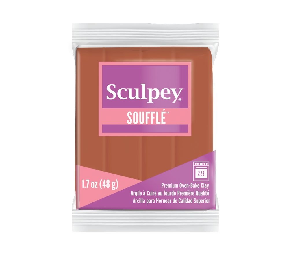 Sculpey SOUFFLÉ Cinnamon skořicová - 1 ks