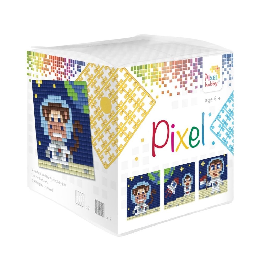 Pixelhobby Sada Pixel kostka vesmír 3ks - 1 sada