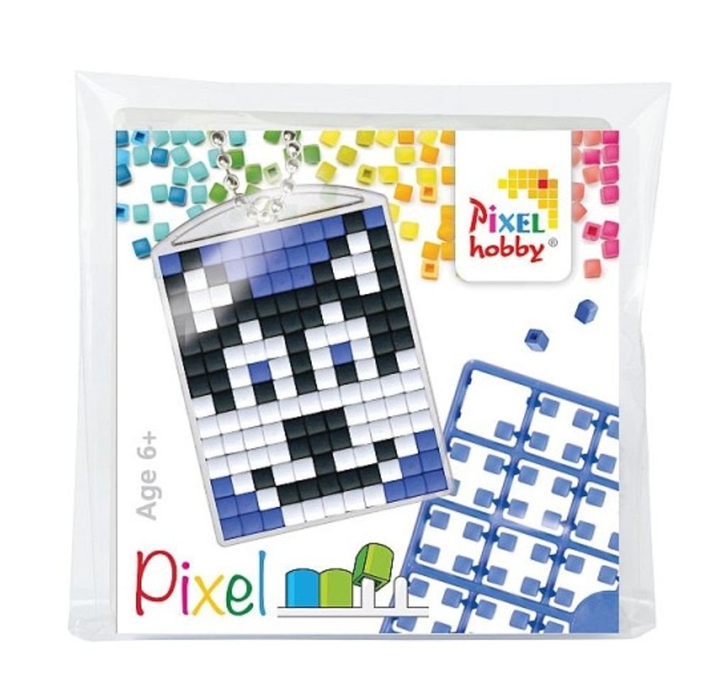 Pixelhobby Pixel klíčenka husky nebo kosatka - 1 ks