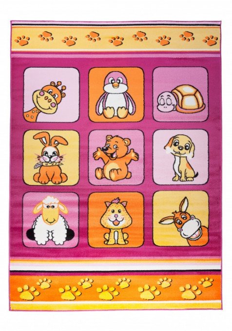 Koberec KINDER H059B fuchsie CFW