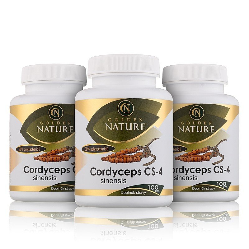2+1 Golden Nature Cordyceps CS-4 300 cps. - Golden Nature