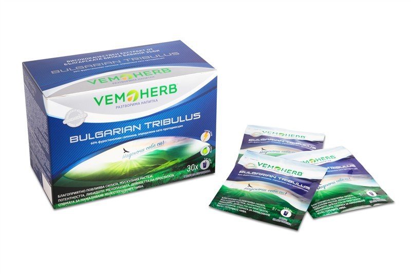 Tribulus Terrestris Instant drink 30 x 5 g - VemoHerb