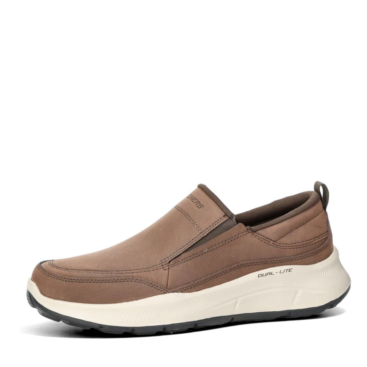Skechers pánské komfortní polobotky - hnědé - 40