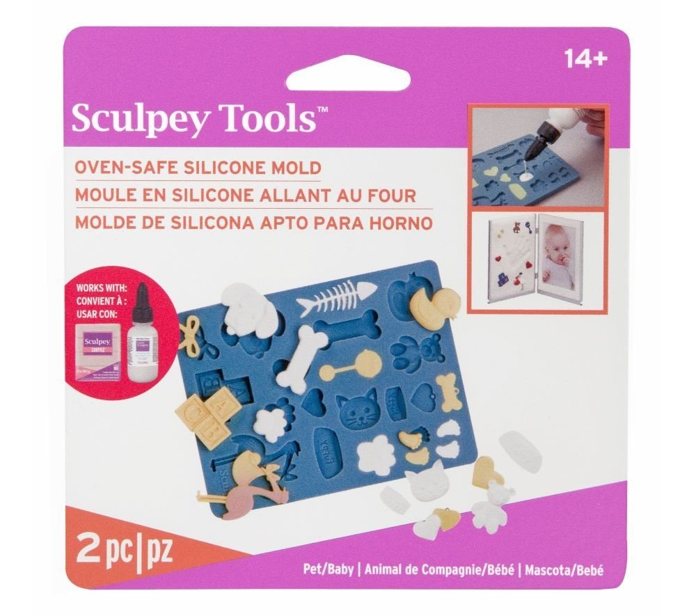 Sculpey silikonová forma pro děti - 1 ks