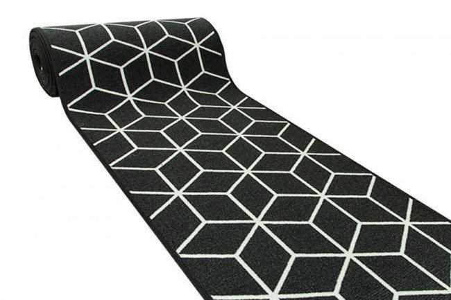 Protiskluzový běhoun Cubes 29 - grafit