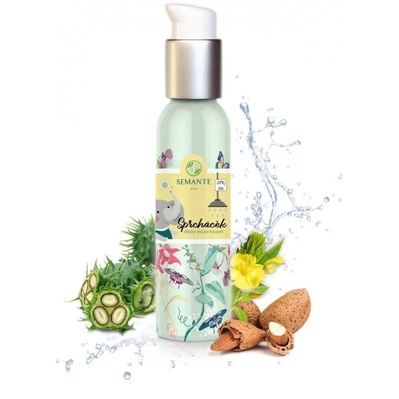 SEMANTE by Naturalis Dětský jemný olej po koupeli (Sprcháček) 100 ml - Naturalis
