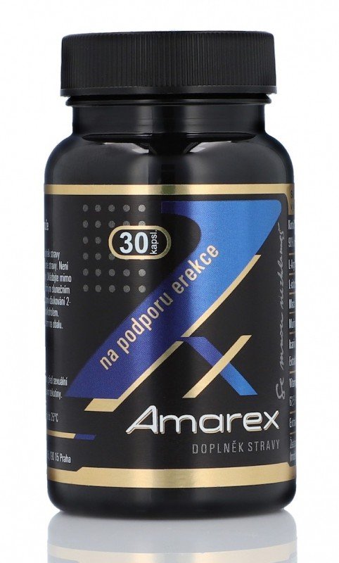 Amarex na podporu erekce 30 cps. - Amarex Distribuce