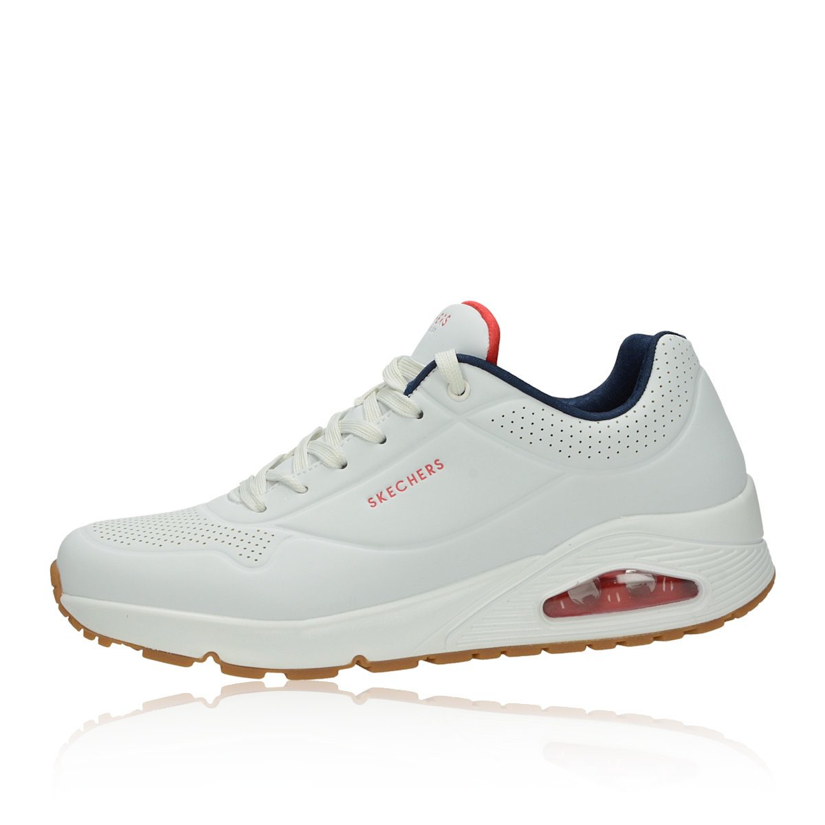 Skechers pánské stylové tenisky - bílé - 40