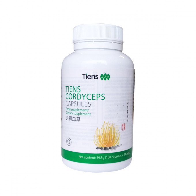 Kordyceps Tiens 100 cps.