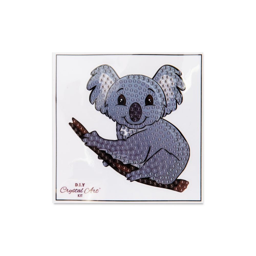 Diamantové malování samolepka koala - 1 sada