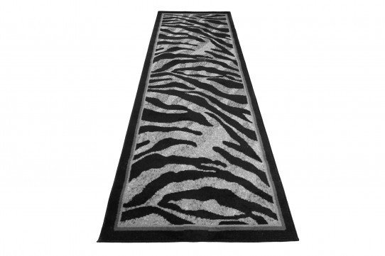 Koberec / Běhoun CHEAP PP 6601C černý