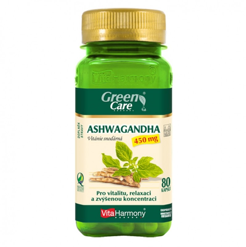 VitaHarmony Ashwagandha 450 mg 80 cps. - Vitaharmony