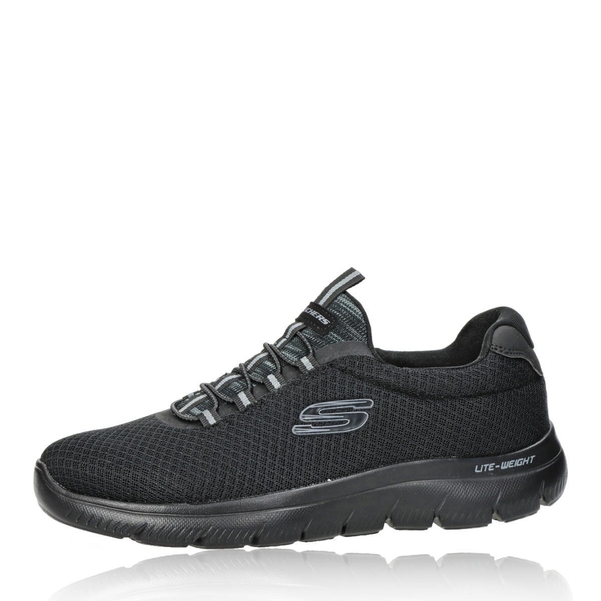 Skechers pánské komfortní tenisky - černé - 40