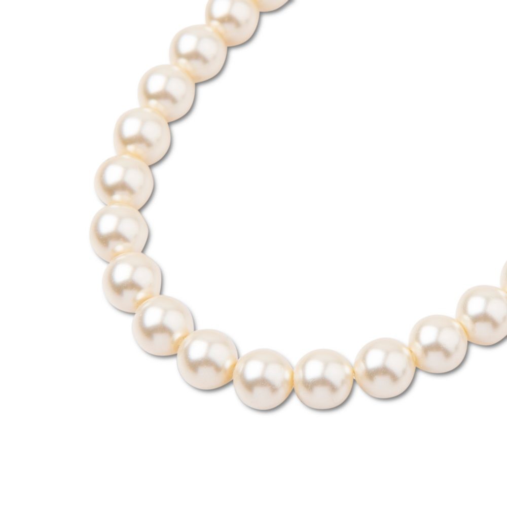 PRECIOSA a.s. Preciosa kulatá perla MAXIMA 4mm Pearl Effect Light Creamrose - 30 ks
