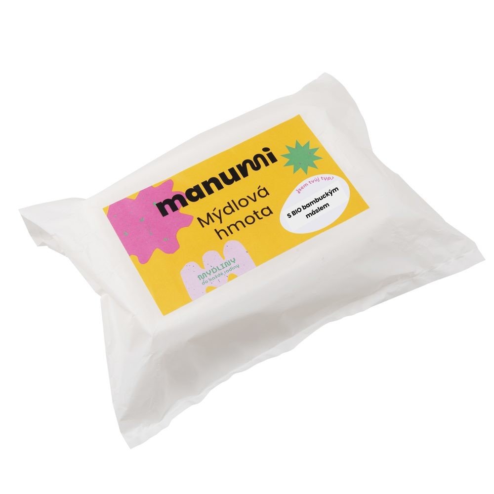 Manumi mýdlová hmota s BIO bambuckým máslem 1kg - 1 ks