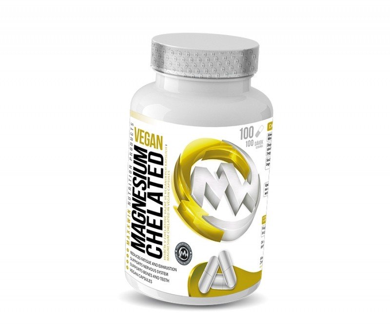 MaxxWin Magnesium chelate vegan 120 cps. - MaxxWin