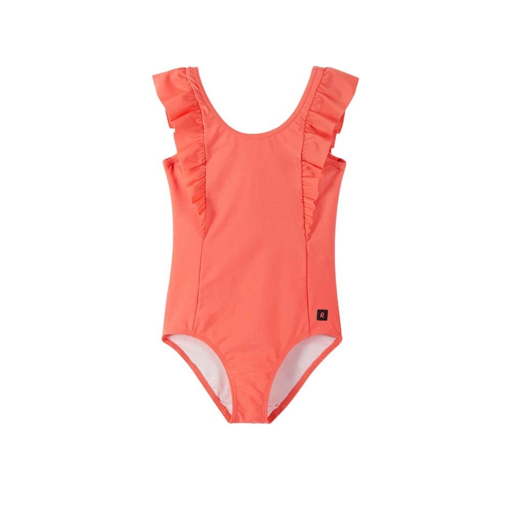 REIMA  DÍVČÍ JEDNODÍLNÉ UV PLAVKY KROOLIIN Misty Red