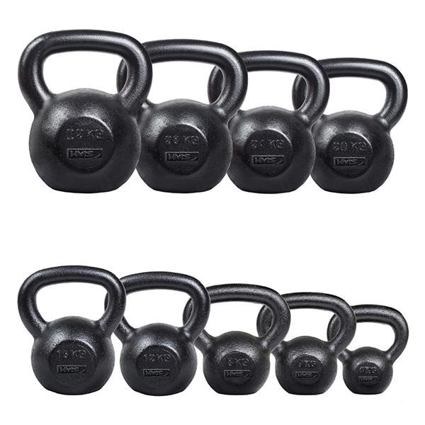 HMS LITINOVÝ KETTLEBELL 4 - 32 kg Hmotnost: 4 kg