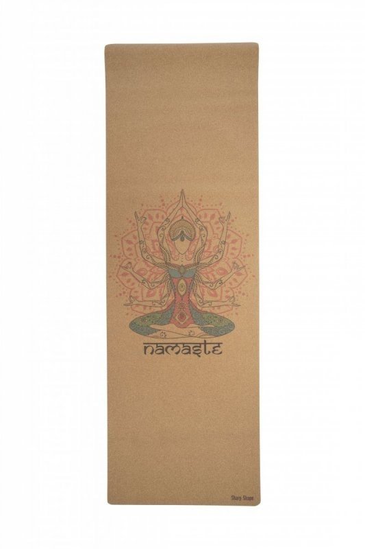 Sharpshape Cestovní korková podložka na jógu Namaste Sharp Shape