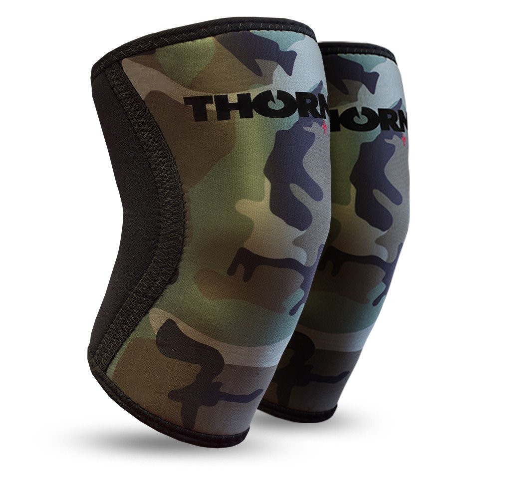 ThornFit bandáže na kolena 6mm,pár (camo) Velikost: S