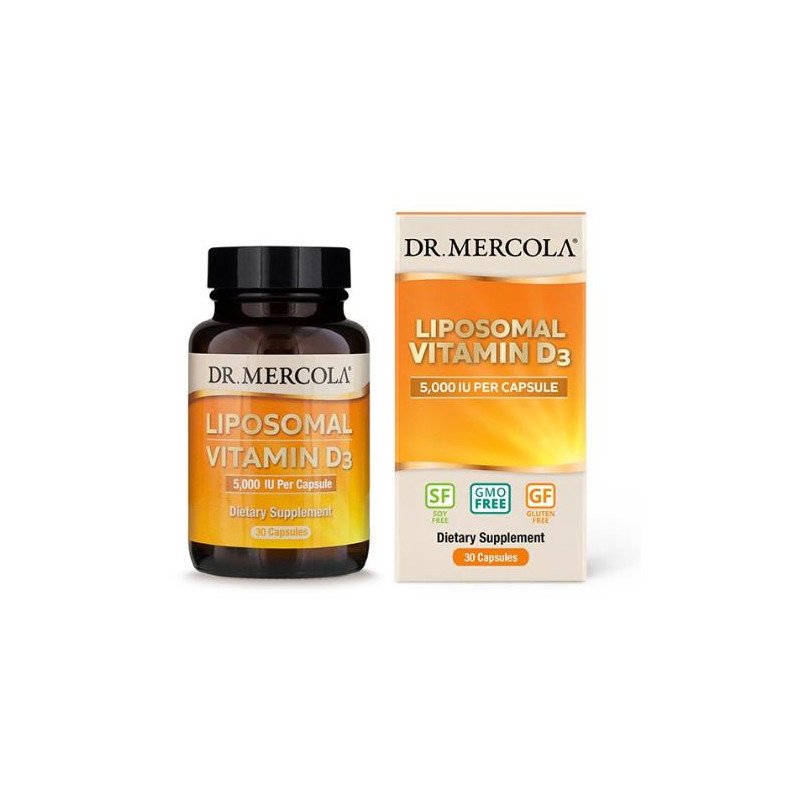 VITAMÍN D 5000 IU, LIPOSOMÁLNÍ, 30 KAPSLÍ - DR. MERCOLA