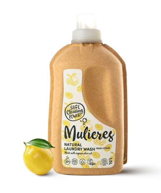 Mulieres Koncentrovaný prací gel BIO (1,5 l) - svěží citrus