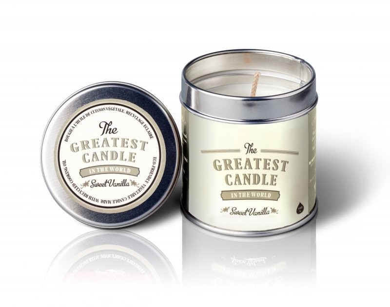 The Greatest Candle in the World The Greatest Candle Vonná svíčka v plechovce (200 g) - sladká vanilka