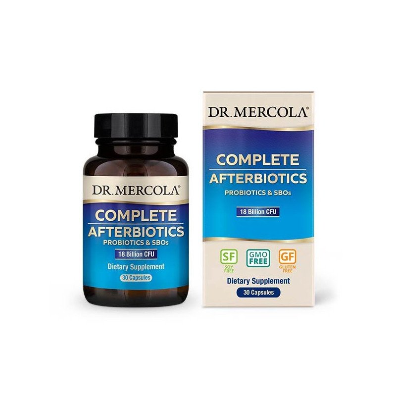 COMPLETE AFTERBIOTICS, SBO PROBIOTIC, 18 MLD CFU, 30 KAPSLÍ - DR. MERCOLA