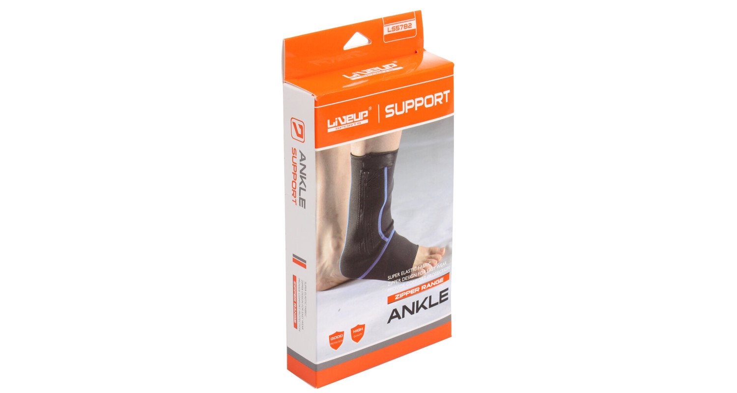 LiveUp Ankle Support S5782 bandáž kotníku Velikost: S-M