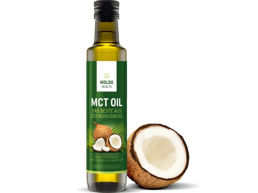 WoldoHealth® MCT olej z kokosů 250ml