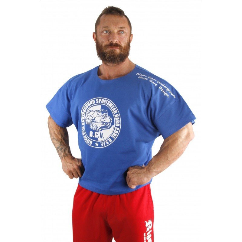 Bizon Gym Rag Top 508 - modrá Velikost: M